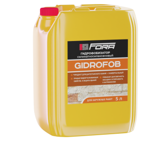 GIDROFOB Гидрофобизатор силансилоксановый водоотталкивающий