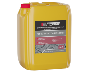 Гиперпластификатор FORA Эффективная гиперпластифицирующая добавка