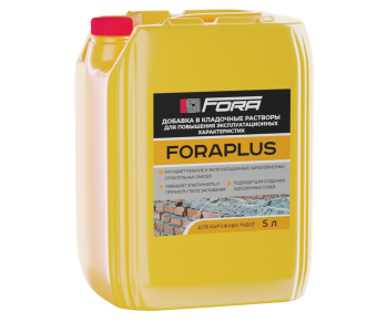 FORAPLUS Добавка в кладочные растворы для повышения эксплуатационных характеристик