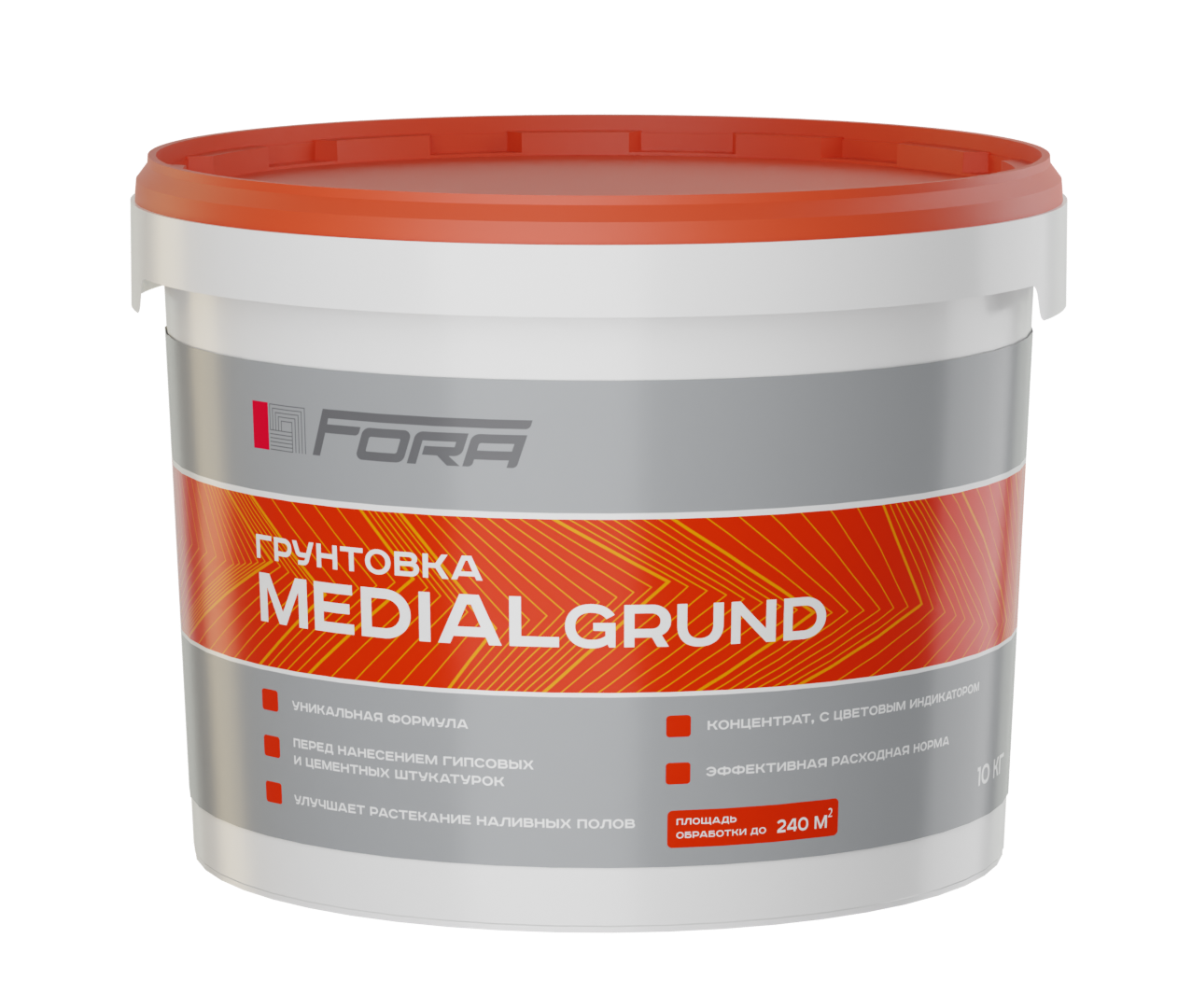 Грунтовка концентрат MEDIALGRUND Fora